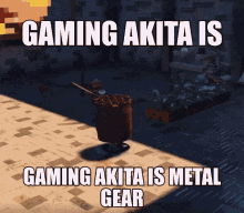 Gaming Akita Metal Gear GIF - Gaming Akita Metal Gear Lego Ninjago GIFs
