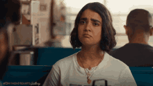 Raised Eyebrows Lucy Gulliver GIF - Raised Eyebrows Lucy Gulliver The Broken Hearts Gallery GIFs