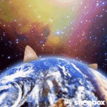 Cat Earth GIF - Cat Earth Cats Will Rule The Earth GIFs