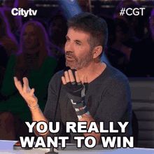 You Really Want To Win Simon Cowell GIF - You Really Want To Win Simon Cowell Canadas Got Talent GIFs