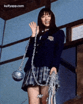 Hi!ద.Gif GIF - Hi!ద We Stan-a-murderous-queen Chiaki Kuriyama GIFs