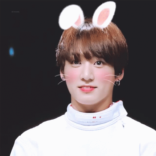 Cute Bunny GIF - Cute Bunny Jungkookie - Descubre & Comparte GIFs