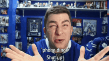 Steve Dangle Phone Dings GIF - Steve Dangle Phone Dings Shut Up GIFs