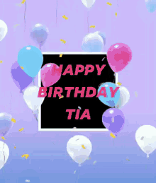 Happy Birthday Tia Family GIF - Happy Birthday Tia Family Name GIFs