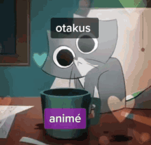 Cute Cat Anime GIF - Cute Cat Anime Otaku GIFs