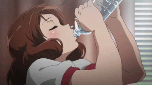 anime-water-glass-anime-water-drink.gif