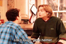 Life'S Tough, Get A Helmet - Tough GIF - Tough Helmet Life GIFs