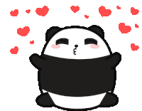 Panda Love Sticker - Panda Love Goodnight Stickers