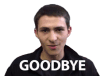 Goodbye Farewell Sticker - Goodbye Bye Farewell Stickers