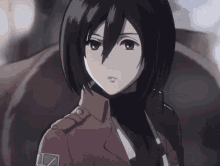 Mikasa Aot GIF - Mikasa Aot Salute GIFs