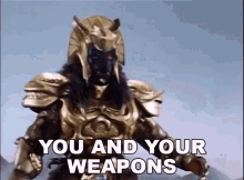 You And Your Weapons Are No Match For Me Kerrigan Mahan GIF - You And Your Weapons Are No Match For Me Kerrigan Mahan Goldar GIFs