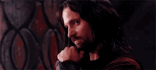 Aragorn Lord Of The Rings GIF - Aragorn Lord Of The Rings Stare GIFs