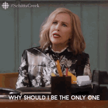 Why Should I Be The Only One Encumbered With This Emotional Cargo Catherine Ohara GIF - Why Should I Be The Only One Encumbered With This Emotional Cargo Catherine Ohara Moira GIFs