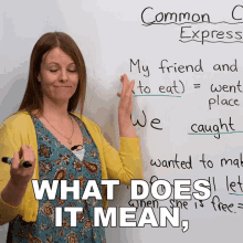 What Does It Mean To Grab A Bite Emma GIF - What Does It Mean To Grab A Bite Emma Learn English With Emma GIFs