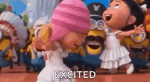 Despicable Me Yes GIF - Despicable Me Yes Excited GIFs