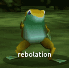 Rebolation Frog Ffvii GIF - Rebolation Frog Rebolation Ffvii GIFs
