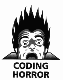 Coding Horror GIF - Coding Horror Face GIFs