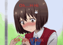 sir juicy box juicy lips anime anime gir anime girl