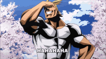 Laughing All Might GIF - Laughing All Might My Hero Academia GIFs