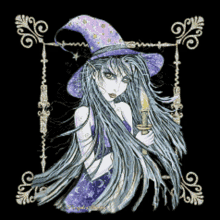 Witch Cute Witch GIF - Witch Cute Witch Glittery GIFs