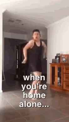 You Know You Do It. GIF - When Your Home Alone Home Alone Shuffling GIFs