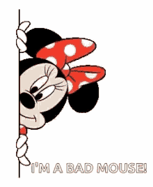 Minnie Mouse Bad Mouse GIF - Minnie Mouse Bad Mouse Peep GIFs