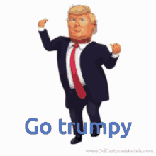 Yeah Trumpy Go Trump GIF - Yeah Trumpy Go Trump Dance GIFs
