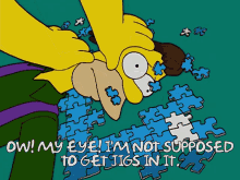 Ow My Eye Im Not Supposed To Get Jigs In It GIF - Ow My Eye Im Not Supposed To Get Jigs In It Lenny GIFs