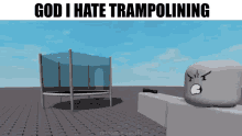 trampolining i