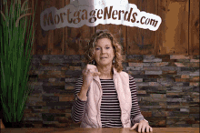 Pam Mortgage Nerds Peace GIF - Pam Mortgage Nerds Mortgage Nerds Peace GIFs
