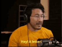 oh hey a letter i have freinds markiplier
