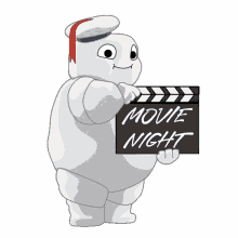 lights camera action mini puft ghostbusters afterlife clapperboard cut my fingers