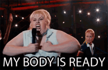 My Body Is Ready - Pitch Perfect GIF - Pitch Perfect Fat Amy Rebel Wilson GIFs