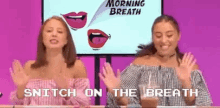 The Morning Breath Snitch GIF - The Morning Breath Snitch Steens GIFs