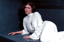 Star Wars Princess Leia GIF - Star Wars Princess Leia Youre Who GIFs