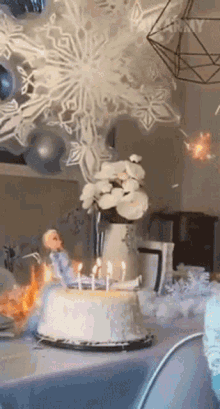 Blowing A Cake Failarmy GIF - Blowing A Cake Failarmy Burning GIFs