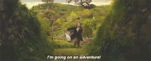 I'M Going On An Adventure GIF - Adventure Run Excited GIFs