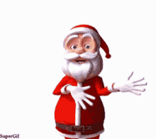 Santa Claus Dancing GIF - Santa Claus Dancing Dancing Santa GIFs