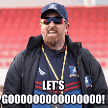 Ted Lasso Coach Beard GIF - Ted Lasso Coach Beard Lets Go GIFs