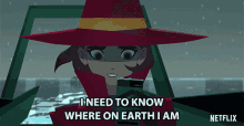I Need To Know Where On Earth I Am Carmen Sandiego GIF - I Need To Know Where On Earth I Am Carmen Sandiego Gina Rodriguez GIFs