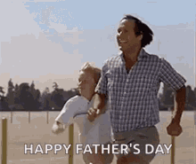 happy fathers day greetings dads day fathers day running