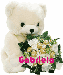 Gabriela Bear GIF - Gabriela Bear Flower GIFs
