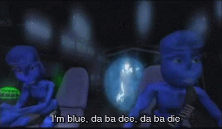 Im Blue Daba Dee Daba Die GIFs | Tenor