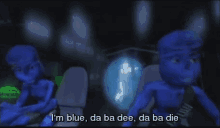 Blue Da Ba Dee GIF - Blue Da Ba Dee Eiffel65 GIFs