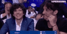 viperissima thumbs up ermal meta fabrizio moro escita eurovision song contest