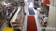 crash into store destroy driving fail door buster break crash into store destroy driving fail door buster break