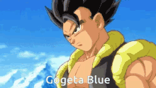 Gogeta Blue Power GIF - Gogeta Blue Power Transform GIFs