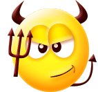 Satan Evil Sticker - Satan Evil Stickers