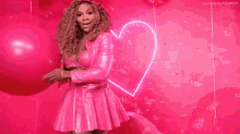 Hearts GIF - Hearts Serena Williams Pink GIFs