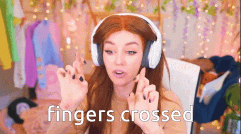 Clare Siobhan Clare Callery GIF - Clare Siobhan Clare Callery Fingers Crossed GIFs